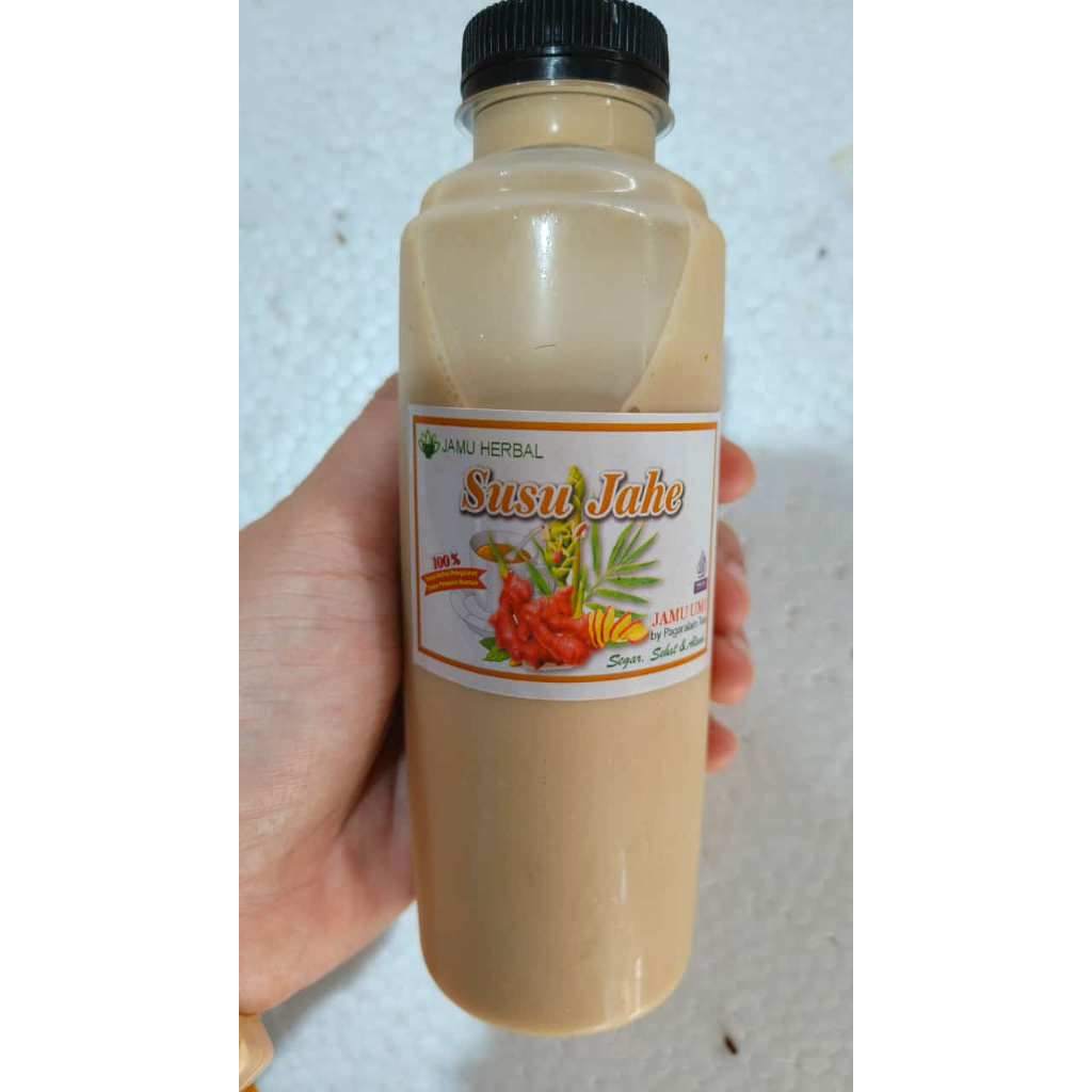 

Minuman sehat susu jahe merah [ENAK] / sari jahe merah 250ml frozen