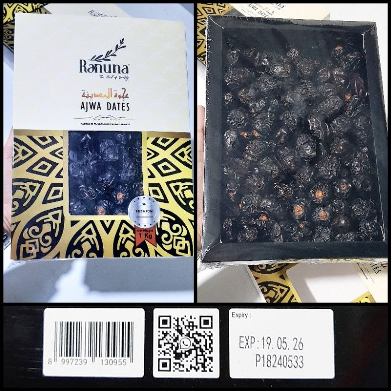 

KURMA AJWA RANUNA PREMIUM ORGANIK 1 KG