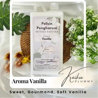 Kaiku Plummy Pewangi Setrika Dan Pelicin Setrika Pakaian Laundry 1 Liter Wangi Tahan Lama - Vanilla