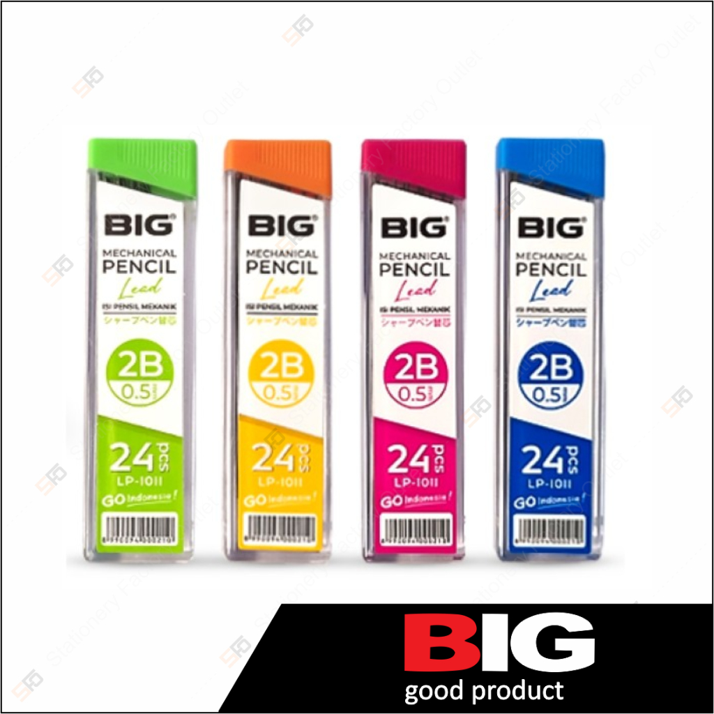 

Isi Pensil Mekanik Big 0.5 mm - LP-1011 - SFO Semarang Official
