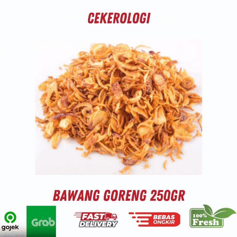 

Bawang Goreng 250gr / Bawang Goreng / Bawang / JABODETABEK / Sayur / Sayur Sayuran