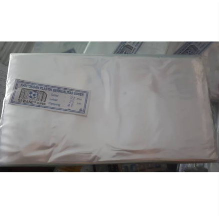 Kantong Plastik PP GAWANG PP 20x35 cm PP 40x60cm PP 45x60cm | Plastik PP Bening | Plastik Bungkus | 