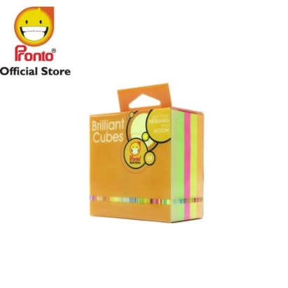 

Pronto Sticknotes Briliant Cube 75 x 75 mm QMACS678