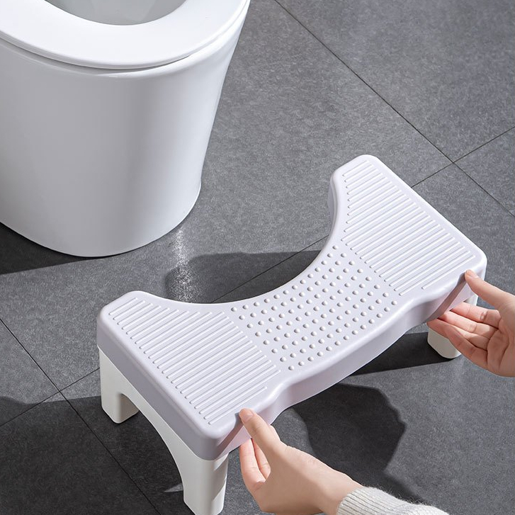 Toilet Stool Bangku Pijakan Kaki Untuk Closet WC Duduk Bangku Sehat pijakan kaki toilet duduk Foldab