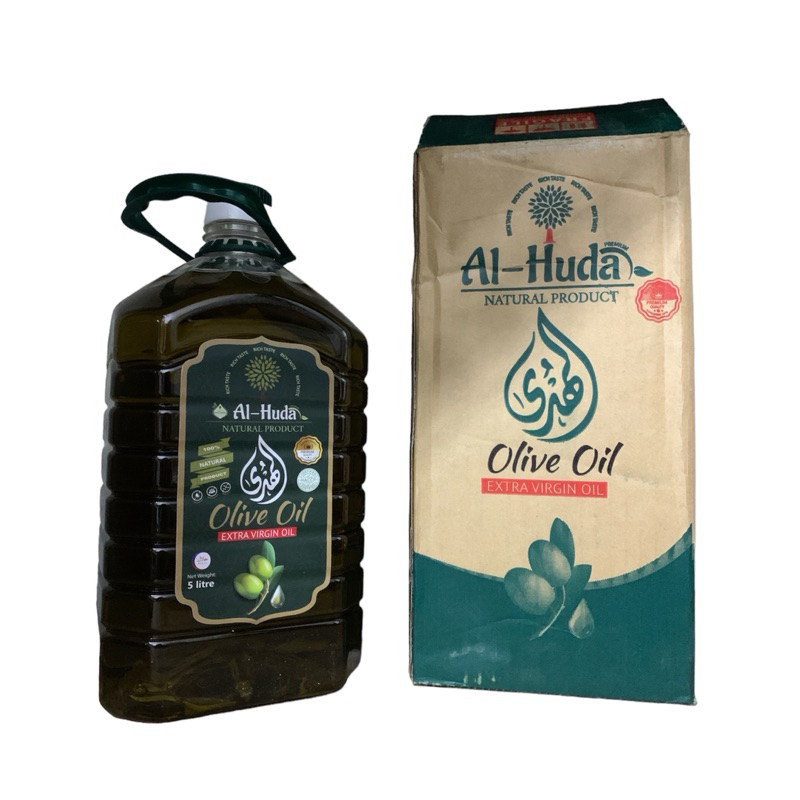 

Minyak Zaitun Al-Huda Olive Oil Extra Virgin 5 Liter