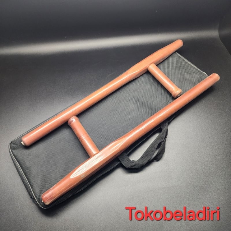 Tonfa kayu import beladiri