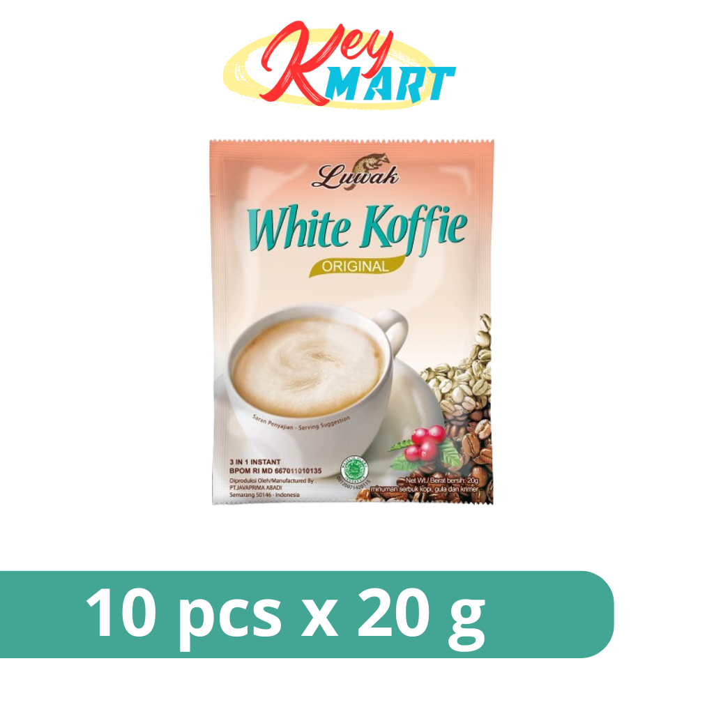 

Kopi Luwak White Koffie Original 10x20gr (1 RENCENG )_Keymart
