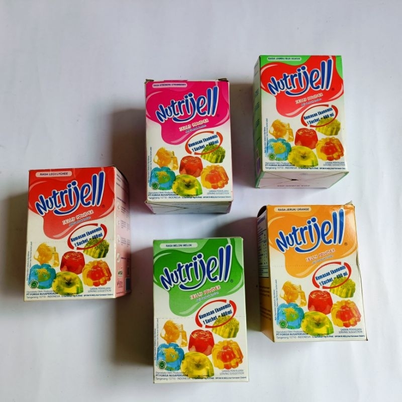 

Nutrijell Buah Agar-AgarJelly Powder Berat 10 g