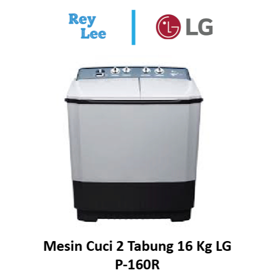 Mesin Cuci 2 Tabung 16 Kg LG P-160R