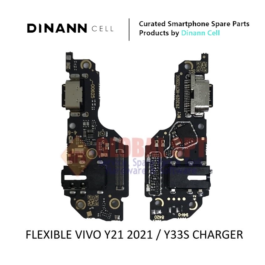 FLEXIBLE VIVO Y21 2021 CONNECTOR CHARGER / Y33S KONEKTOR CAS