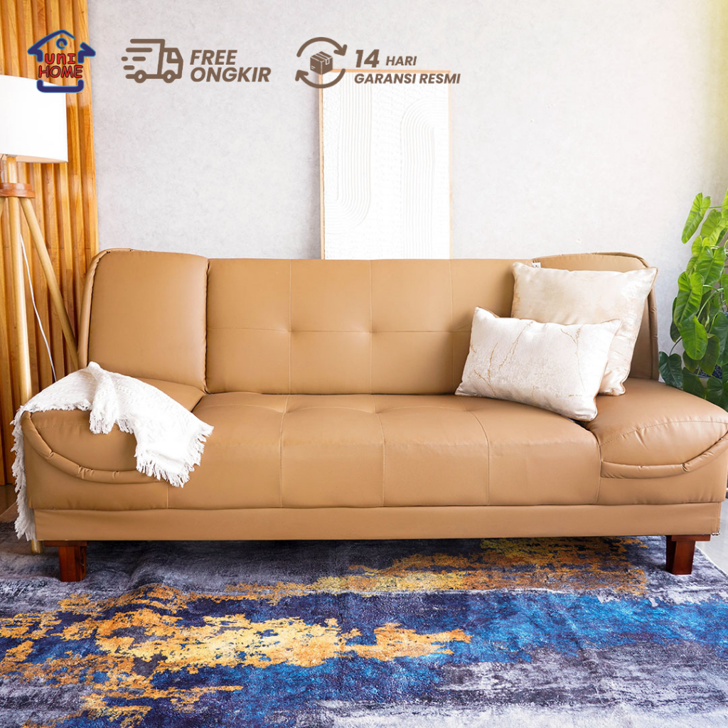Uni Home - Sofa Bed Minimalis | Sofa Modern - Free Ongkir Jawa, Madura & Bali