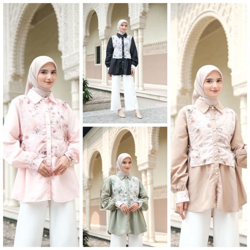 New aliya blouse by arsyakayla best seller
