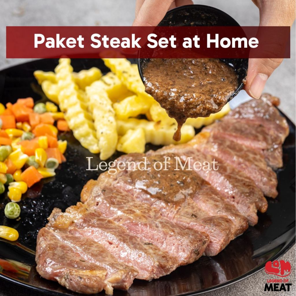 

Paket Steak at Home Lengkap Dijamin Kenyang - PERSONAL (1 Orang)