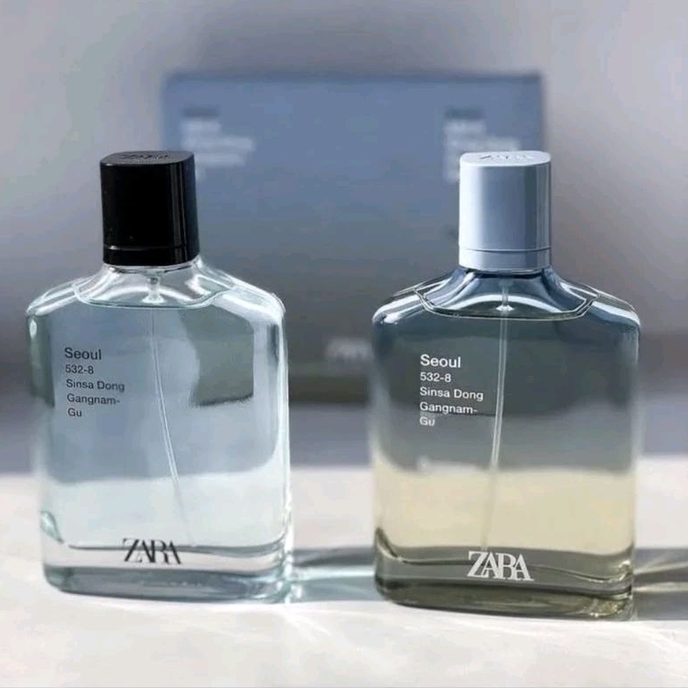 ( Isi 2 pcs ) Parfum Original Reject Zara Seoul Summer + Zara Seoul 100ml - Parfum Pria