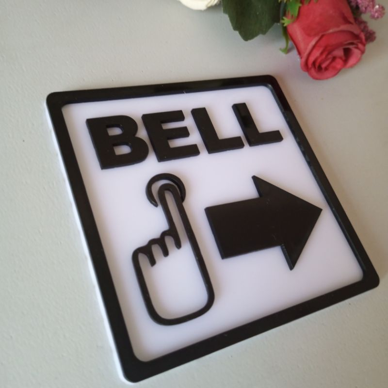 

PAPAN NAMA BELL ACRYLIC TIMBUL