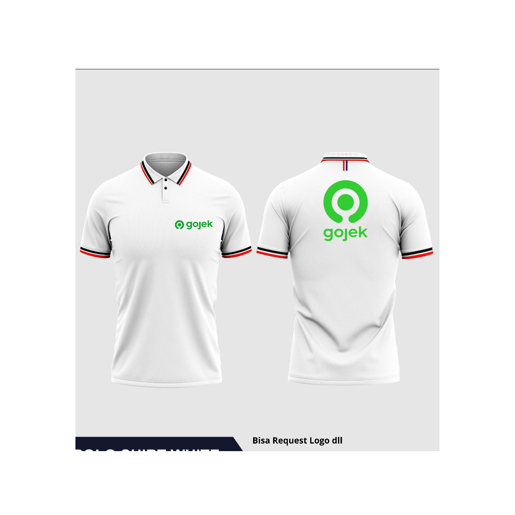 Kaos Gojek | Polo Gojek | PoloShirt | Baju Kaos Ojek