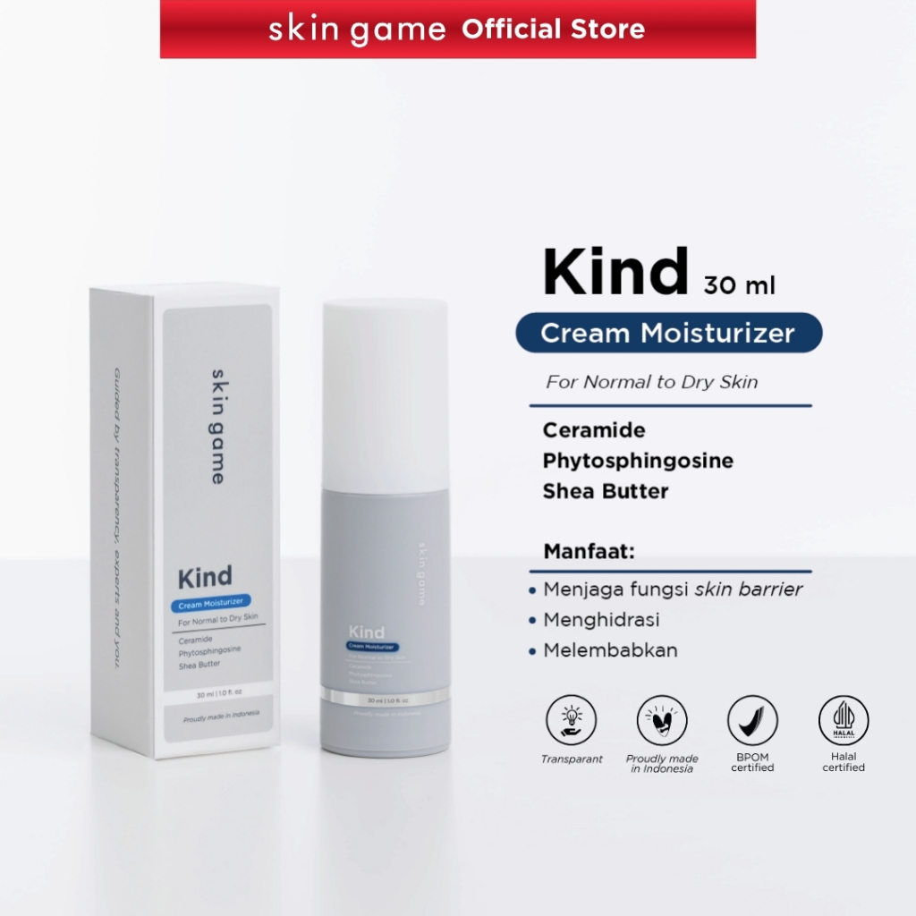 [GIFT MEMBERSHIP] Skin Game Kind Cream Moisturizer 30ml