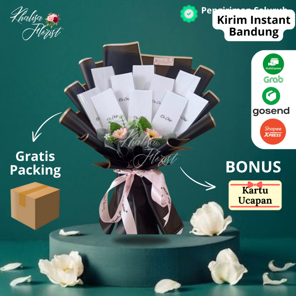 KHALISA FLORIST 14A MONEY Bouquet Kosongan / Buket uang Kosongan / bucket custom isi sendiri / Buket