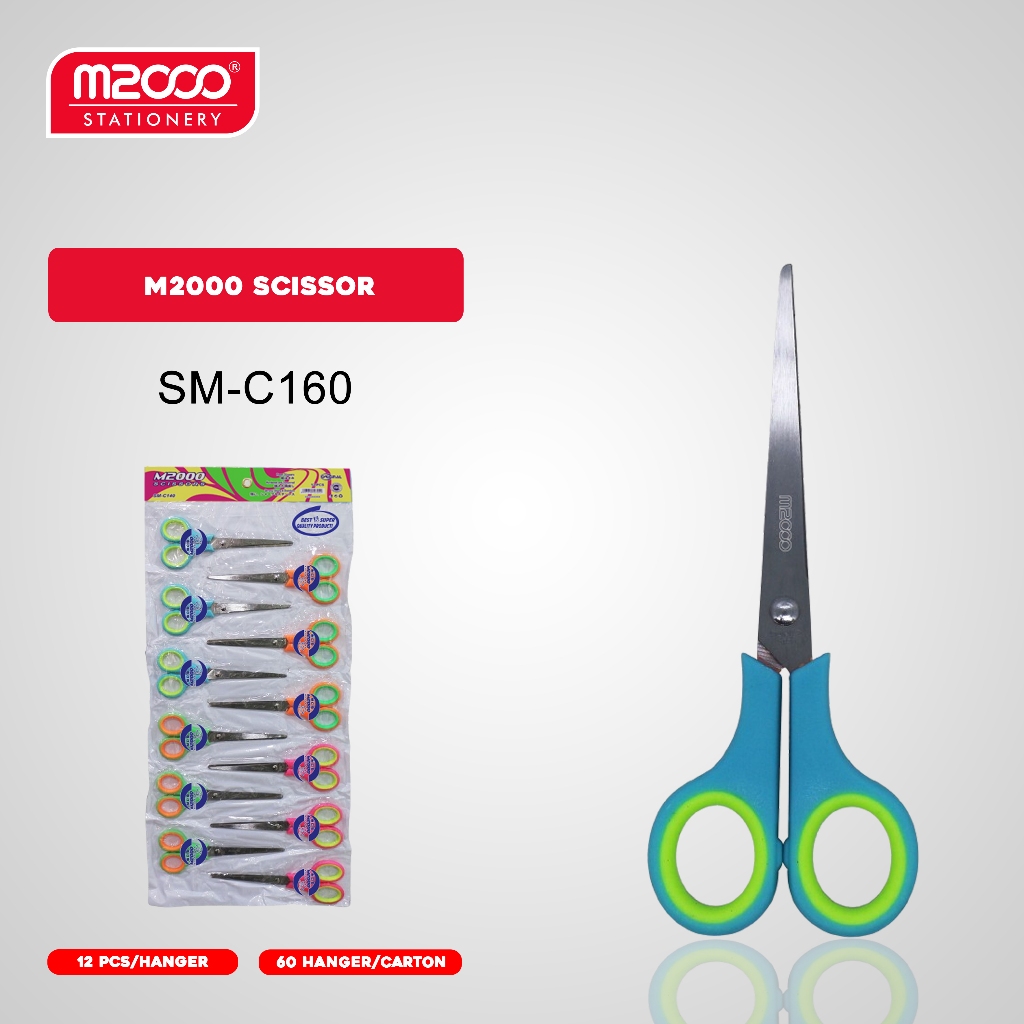 

M2000 Gunting Kertas / Stainless Steel Scissors M2000 | SM-C160