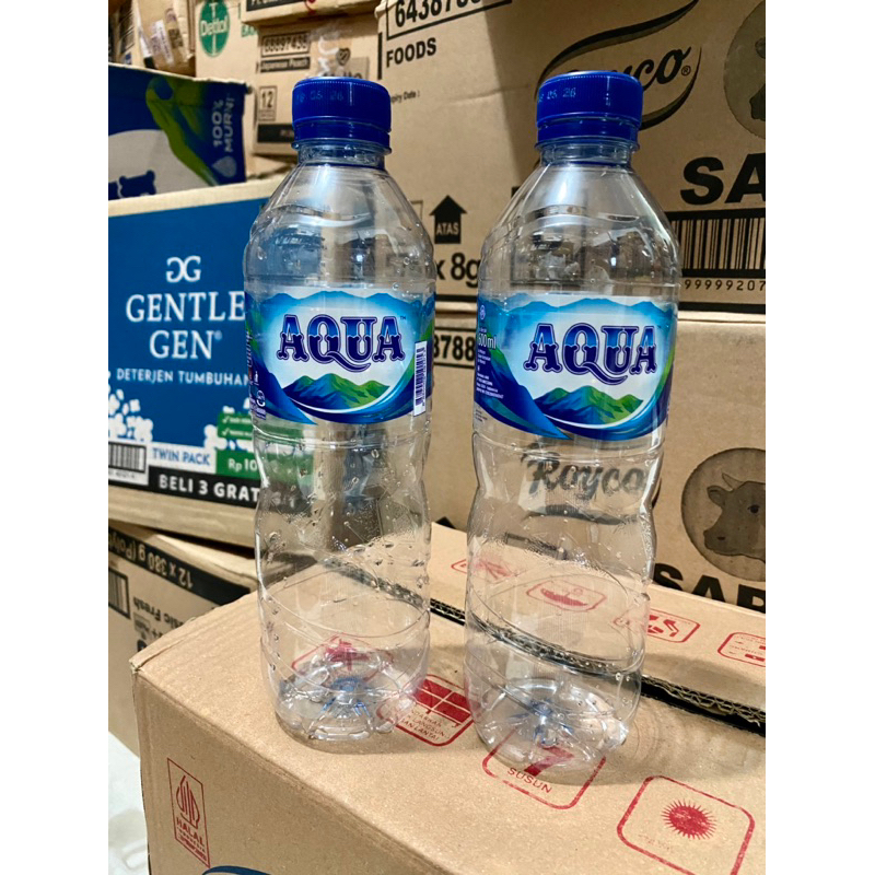 

BOTOL AQUA BEKAS 600ML BAGUS DAN BERSIH