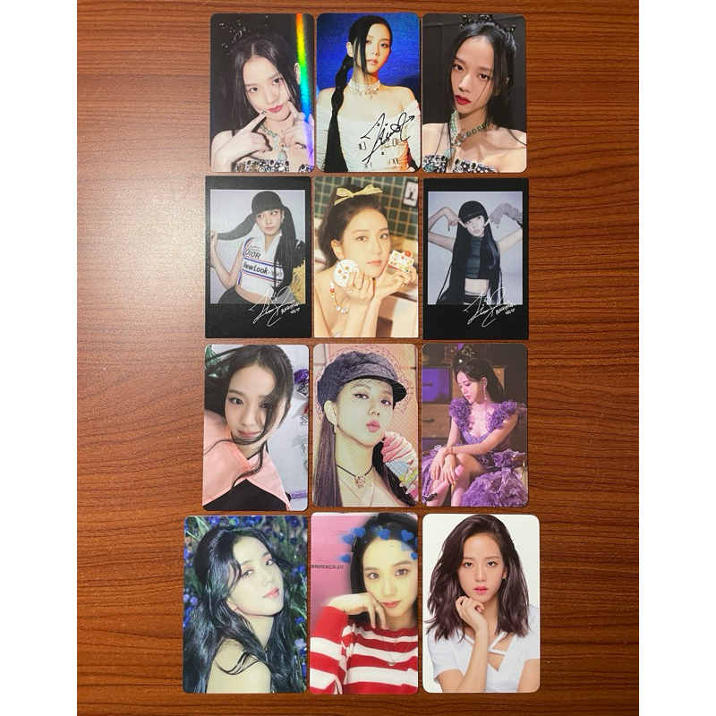 OFFICIAL PHOTOCARD PC JISOO BLACKPINK PART 4