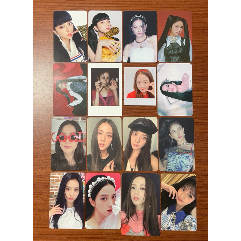 OFFICIAL PHOTOCARD PC JISOO BLACKPINK PART 5