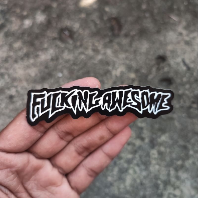 

Sticker | Stiker FUCKINGAWESOME | Stiker Helm | Stiker Laptop | Stiker Motor | Stiker Hp | Stiker Lemari