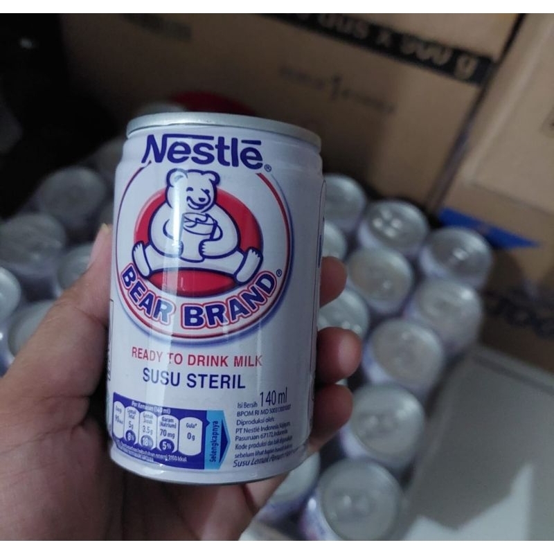 

Bearbrand 140ml 1 krat isi 30pcs Exp Juli 2025