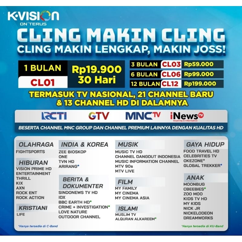 CLING 6 BULAN KVISION
