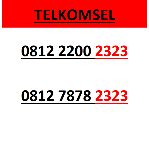 nomor cantik telkomsel simpati seri abab 2323 murah lengkap wn84 1800