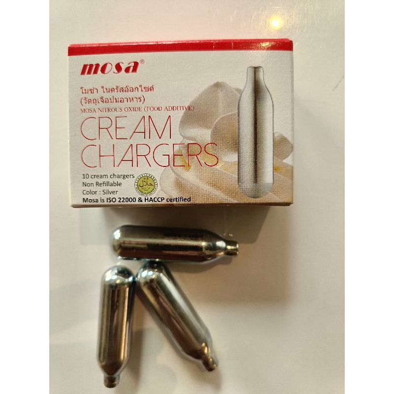 

Nitro carger / N20 carger /Whipe cream foam maker / Mosa cream carger