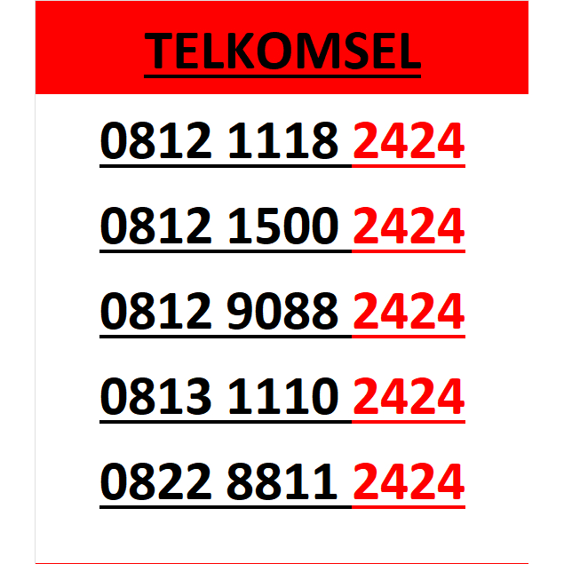 nomor cantik telkomsel simpati seri abab 2424 murah lengkap wn84 500