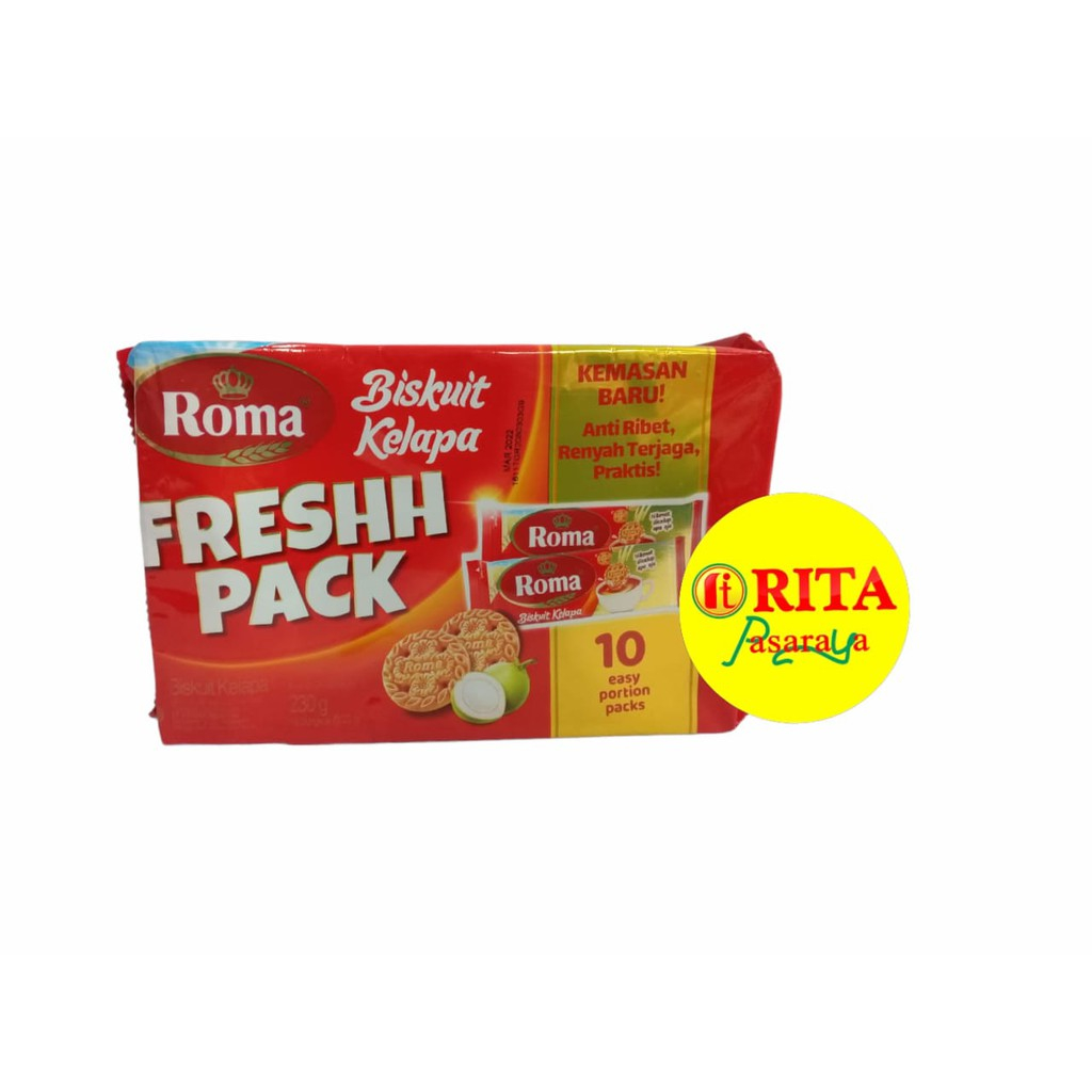 

ROMA KELAPA FRESH PACK 230 GR