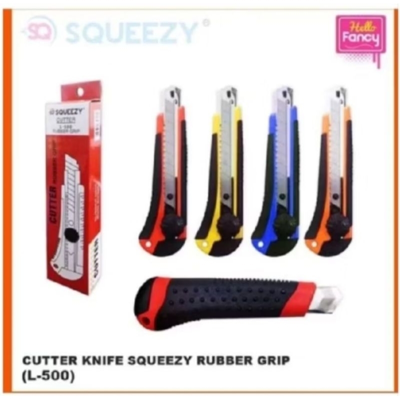 

(1pcs) Cutter bening murah / cutter murah / cutter besar / cutter SQUEEZY / cutter kecil