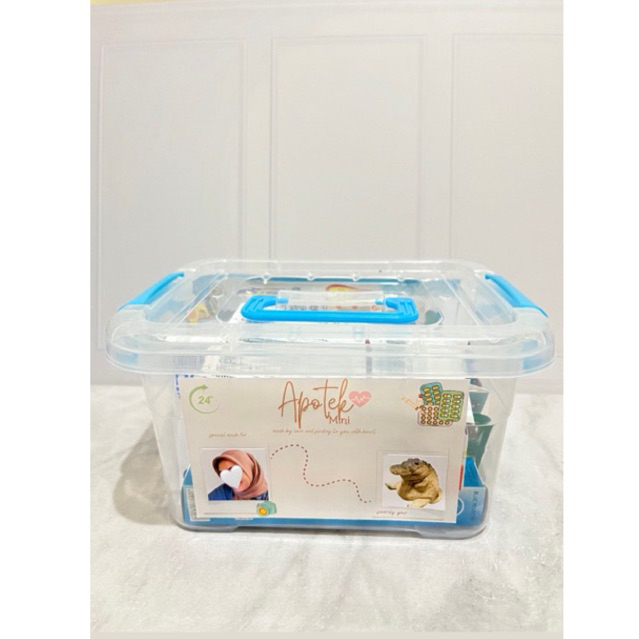 

Premium apotek mini / box apotek lengkap custom / hadiah pacar / kotak obat custom / kotak obat request