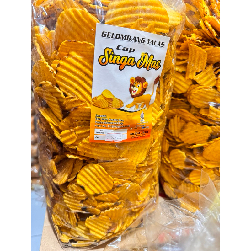 

Keripik Talas/Stik Talas/Keripik Mbothe/Talas Gelombang
