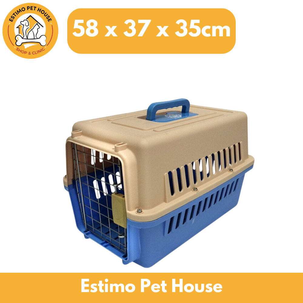 Kennel Box Pet Crate Cargo Travelling Anjing Kucing KN1020