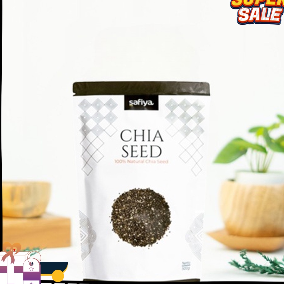 

DESAIN KHUSUS Chia Seed Organik 5 gram Black Chia Chiaseed Chiajoy Original