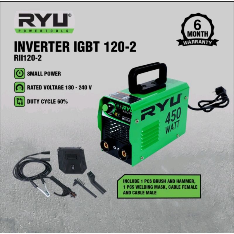 Mesin las 450 Watt Ryu