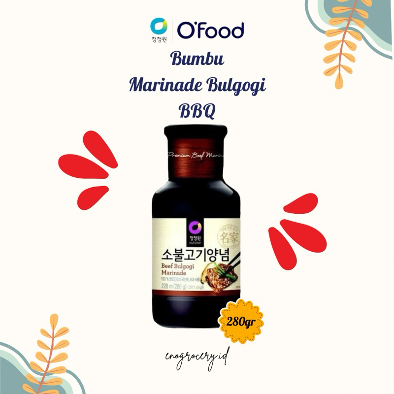 

Daesang Bumbu Marinade BBQ Bulgogi 280 gr