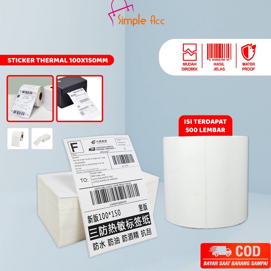 

KODE PRODUK BDSYG9477 DOA72 Label Sticker Thermal 1x15 MM Isi 5 LEMBAR Kertas Stiker Resi Label Barcode Kertas Thermal Kertas Printer