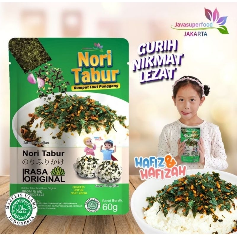 

Nori Tabur Rumput Laut Panggang - Rasa Original - 60gr