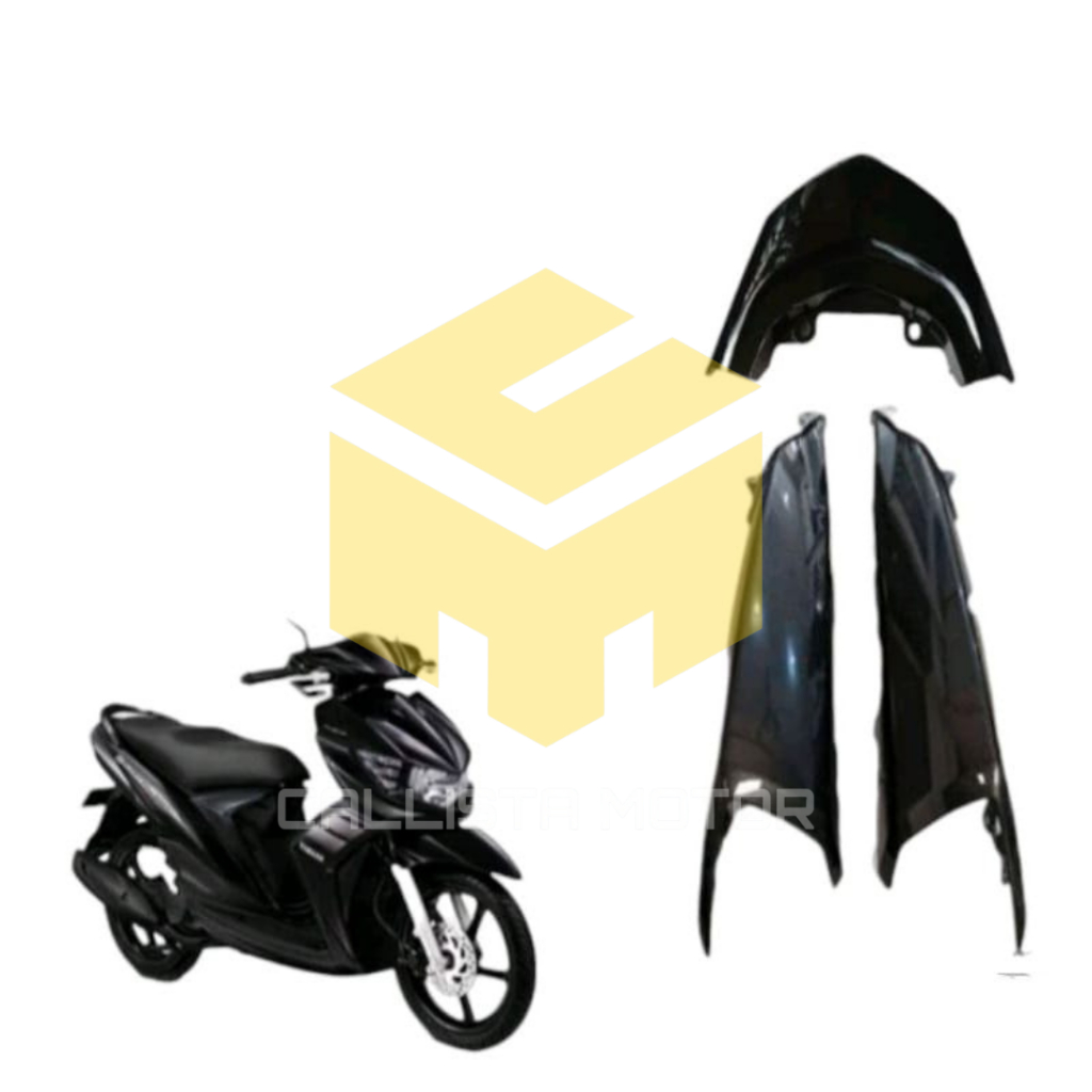 COVER SAMBUNGAN BODY BELAKANG YAMAHA MIO SOUL GT 115 cc COVER BODY KECIL SOUL GT 115