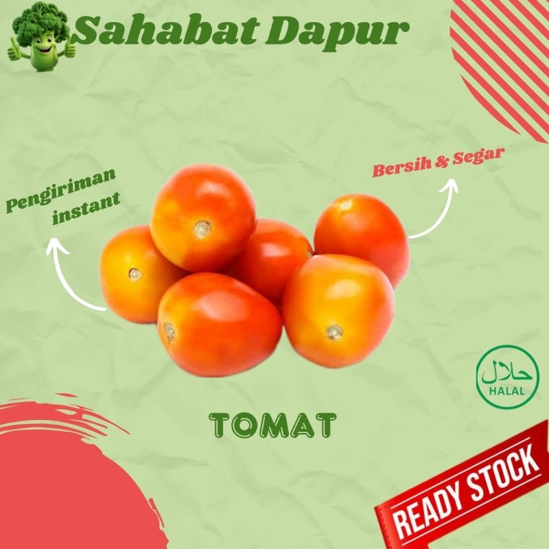 

Tomat segar - Sayur Fresh - Sahabat Dapur Delivery