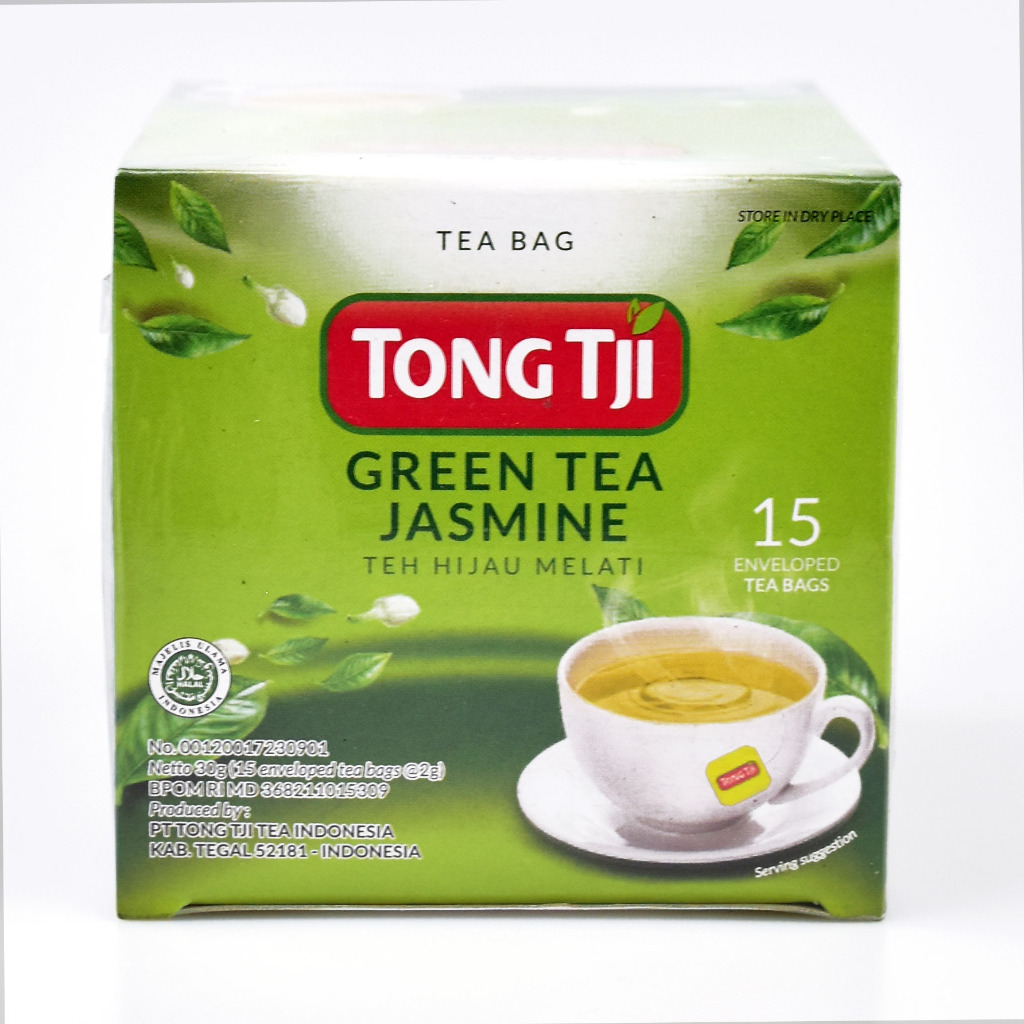 

Teh Hijau Kantong Tong Tji Green Tea isi 15 Bags @ 2 gr