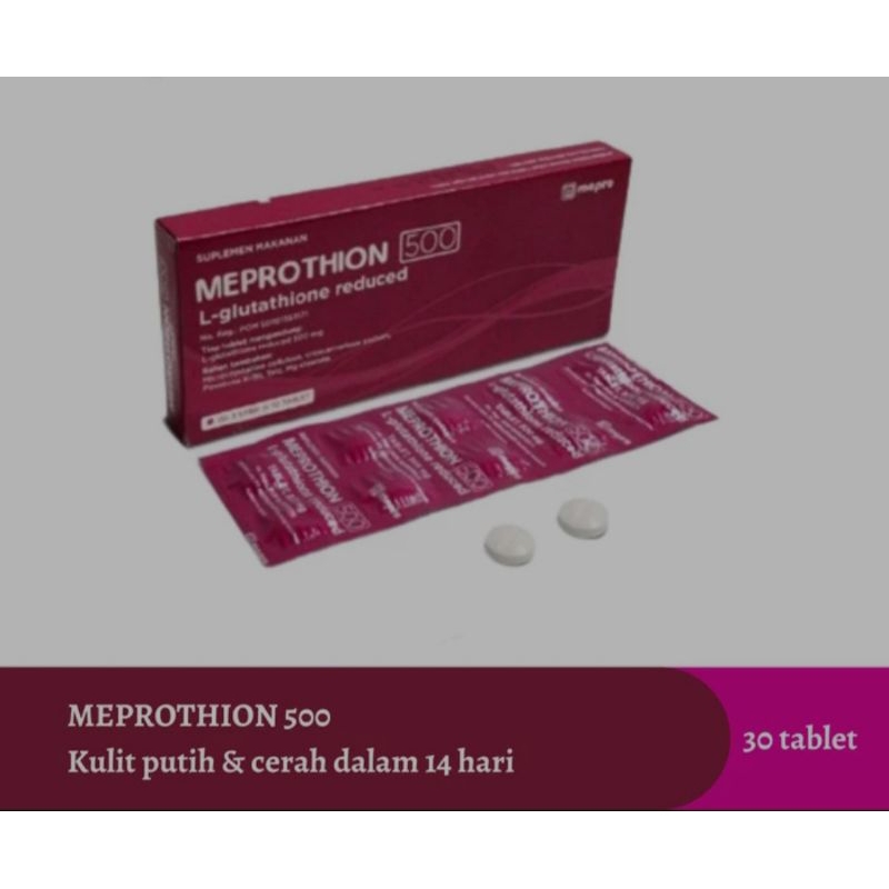 Meprothione L-Glutathione 500 mg