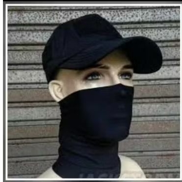 Masker Buff full face motor Pria bahan adem Masker Motor