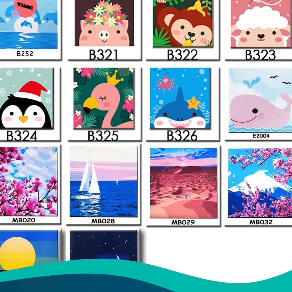 

BERKAH NATAL METH CUTE ANIMAL A PAINT BY NUMBER KIDS PAINTING BY NUMBERS DIY SET MELUKIS ANAK LUCU LENGKAP MEWARNAI MUDAH AMAN LUCU LENGKAP 1 SET ALL IN ONE FRAME KAYU