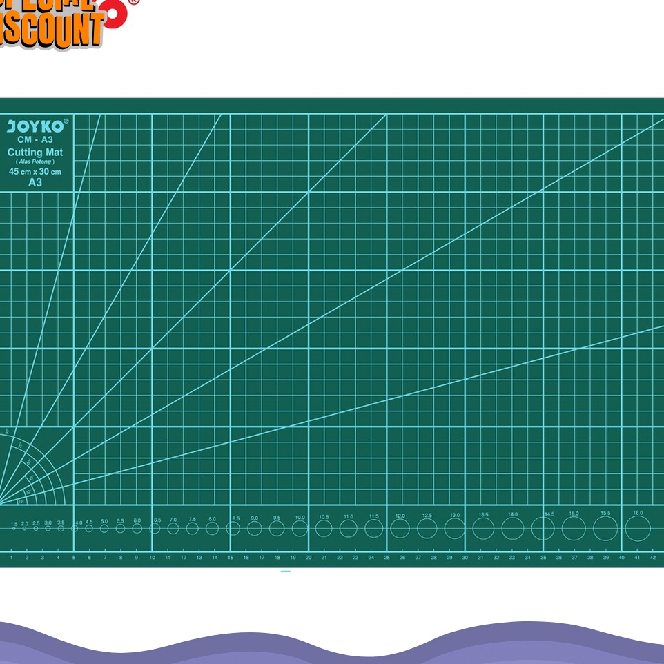 

GRATIS ONGKIR CUTTING MAT A3 ALAS POTONG CMA3