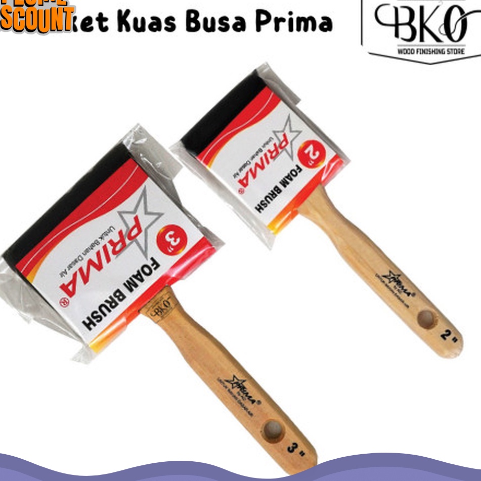 

BELANJA SEKARANG SEBELUM KEHABISAN Paket kuas busa PRIMA 2 3 premium brush waterbased